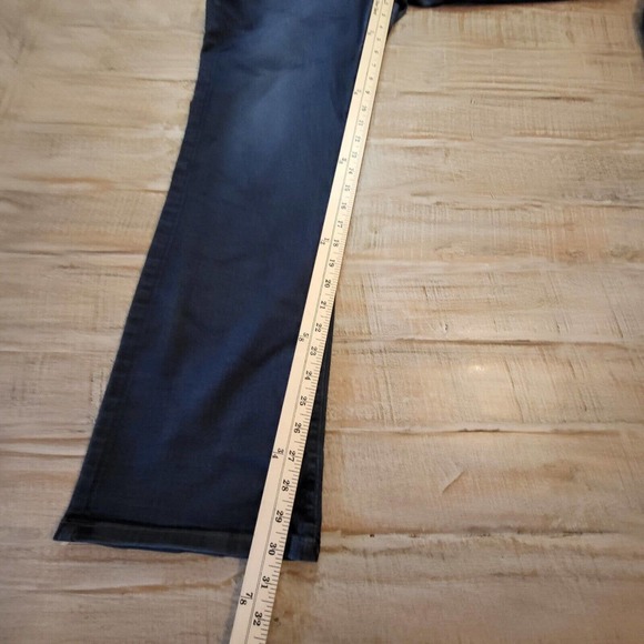 NYJD BILLIE MINI BOOTCUT JEANS SIZE 14W Dark Wash Lift Tuck Technology - Picture 8 of 12